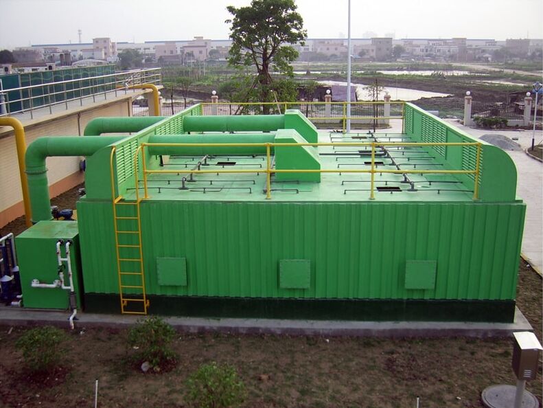 玻璃鋼生物除臭箱